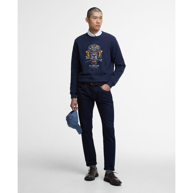 Barbour International Carlisle Graphic Sweatshirt image number 3